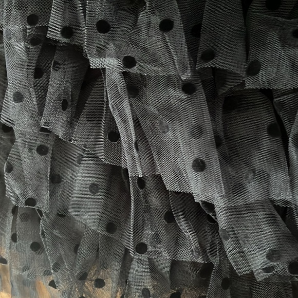 For Love & Lemons Jourdan Off The Shoulder Mini Dress in Black NWT - Picture 7 of 17